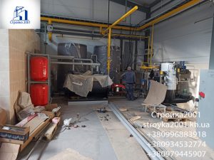 Монтаж котельной с баками ГВС. Монтаж котельных под ключ
