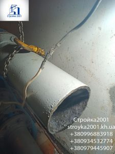 Замена трубопроводов в насосной многоквартирного дома в Харькове