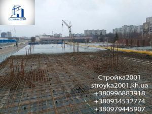 Бетонные работы. Заливка бетона цены в Харькове