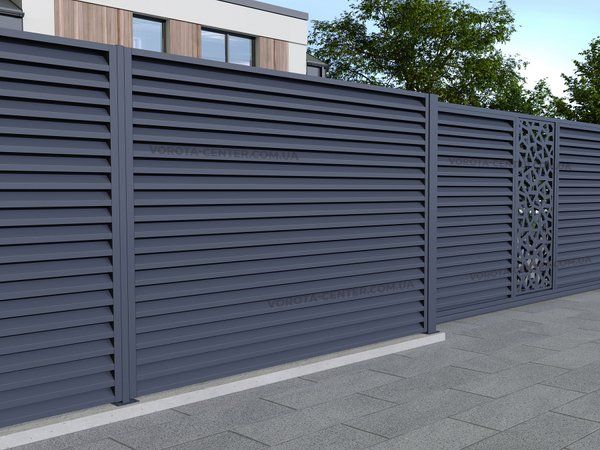 паркан жалюзі