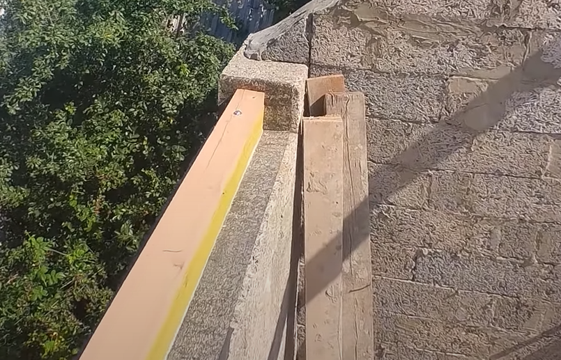 Выполненный мауэрлат